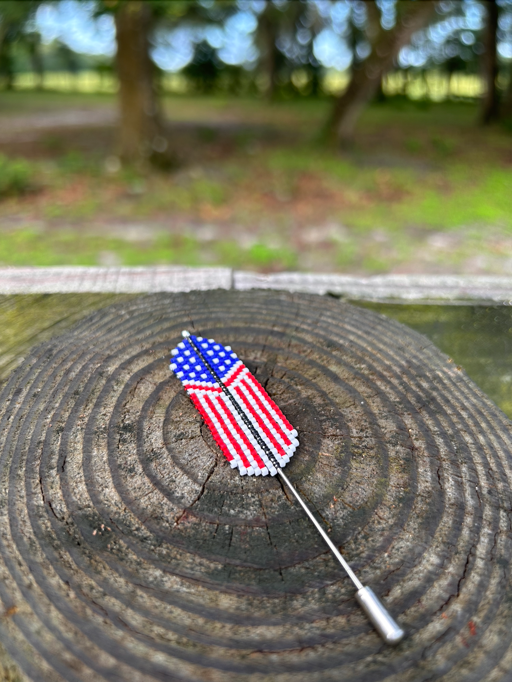 Stars & Stripes Hat Pin